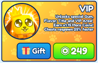 VIP | Bubble Gum Simulator INFINITY