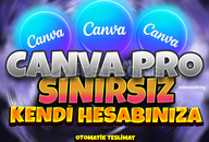 ⭐VIP [Canva Pro Sınırsız Kendi Hesabınıza⭐
