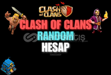 VİP CLASH OF CLANS RANDOM HESAP!