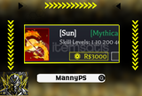 ⭐VIP | DEMON BLADE | SUN |