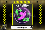 ⭐VIP| DRAGON BALL RAGE TIME| X2 AGILITY GIFT |