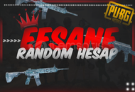 ⭐|KALİTELİ+| EFSANE PUBG RANDOM HESAP⭐