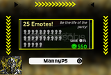 ⭐VIP | HEROES BATTLEGROUNDS | 25 EMOTES |