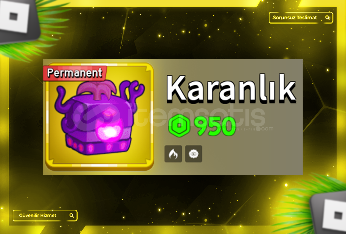 ⚡ Permanent Dark Blade Blox Fruit |✅ Hızlı! ⚡ Permanent Dark Blade Blox Fruit |✅ Hızlı!