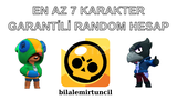 ⭐️KALİTELİ BRAWL STARS RANDOM HESAP⭐️