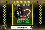 ⭐VIP | KING LEGACY | FRUIT POSITION [2500R$]