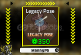 ⭐VIP | KING LEGACY | LEGACY POSE [350R$]