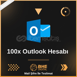 VİP l 100 Adet Outlook Hesapları Hızlı Teslimat