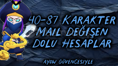 ⭐️[VIP+]⭐️ Mail Değişen Random Hesaplar
