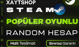 Popüler Oyunlu | Steam Random Hesap