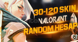 VİP RANDOM VALORANT HESAPLARI