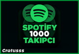 [VİP+] Spotify 1000 Takipçi