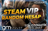 ⭐ VIP Steam Random Hesap + Popüler Oyun Garanti