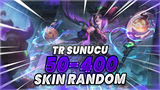 [VIP STOK] 100% TR 50-400 SKIN LOL RANDOM HESAP