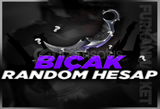 ⭐VİP+ STOK⭐ BIÇAK GARANTİLİ RANDOM HESAP✨