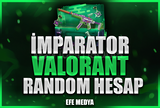 ⭐VİP STOK⭐%100TR İMPARATOR VALORANT HESAP✨