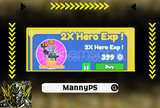 ⭐ VIP | SWORD WARRIORS |2X HERO EXP [399R$]
