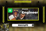 ⭐VIP | TOWER DEFENSE SIMULATOR | ENGINEER |