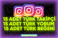 ⭐VİP+ TÜRK PAKET (İNSTAGRAM)⭐