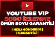⭐[VİP] YOUTUBE 5000 GERÇEK GARANTİLİ İZLENME⭐