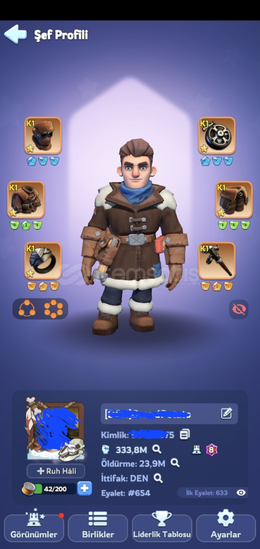 vip8, firin fc8, 654. eyalette güçlü hesap