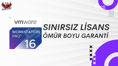 VMware Workstation 16 Pro KEY Sınırsız