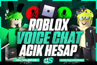 ✨ Voice Chat Açık Hesap✨ Kimlik Onaylı ( VC )✨