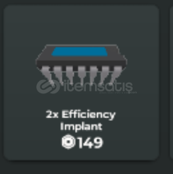void fishing 2x Efficiency Implant void fishing 2x Efficiency Implant