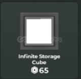 void fishing Infinite Storage Cube