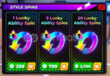 ⭐Volleyball Legends : 1 Lucky Ability Spin⭐