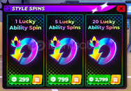 Volleyball Legends 1 Lucky Ability Spin