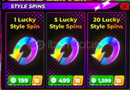 Volleyball Legends 1 Lucky Style Spin