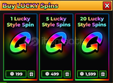 ✅​ [Volleyball Legends] 1 Lucky Style Spin