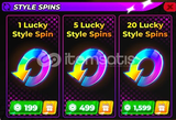 ⭐Volleyball Legends 1 Lucky Style Spins⭐