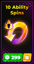 Volleyball Legends 10 Ability Spins