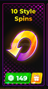 Volleyball Legends 10 Style Spin / Spins