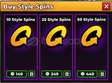 ⭐Volleyball Legends⭐10 Style Spins⭐