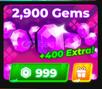 Volleyball Legends 2900 Gems