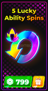 Volleyball Legends 5 Lucky Ability Spins