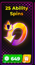 Volleyball Legends / Ability 25 X Spin