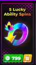 Volleyball Legends / Lucky Ability 5 X Spin