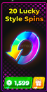 Volleyball Legends / Lucky Styles 20 X Spin