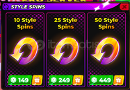 Volleyball Legends 10 Style Spins