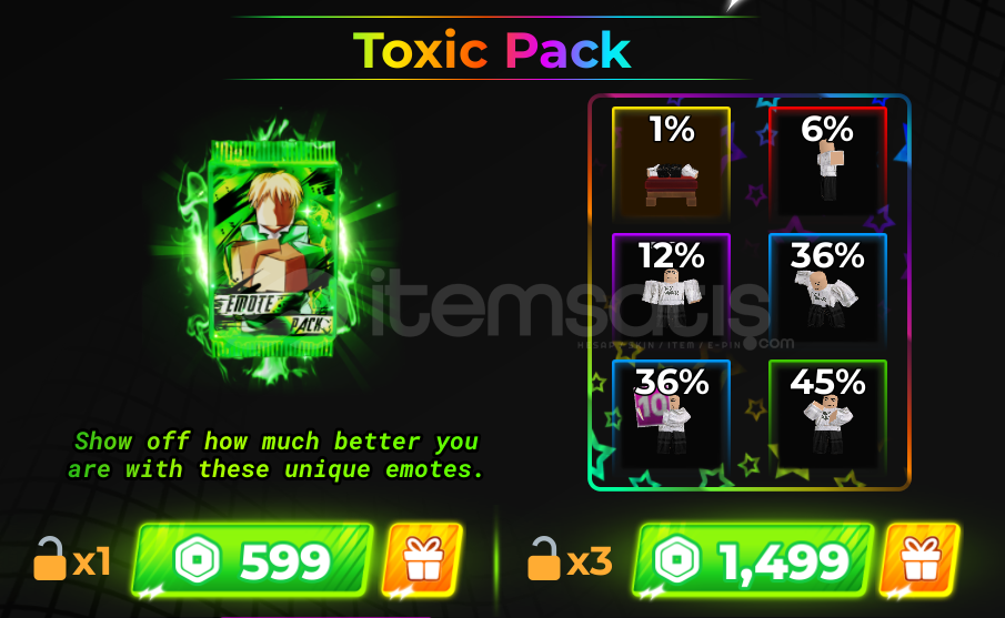 ⭐Volleyball Legends Toxic Pack 3X⭐ ⭐Volleyball Legends Toxic Pack 3X⭐