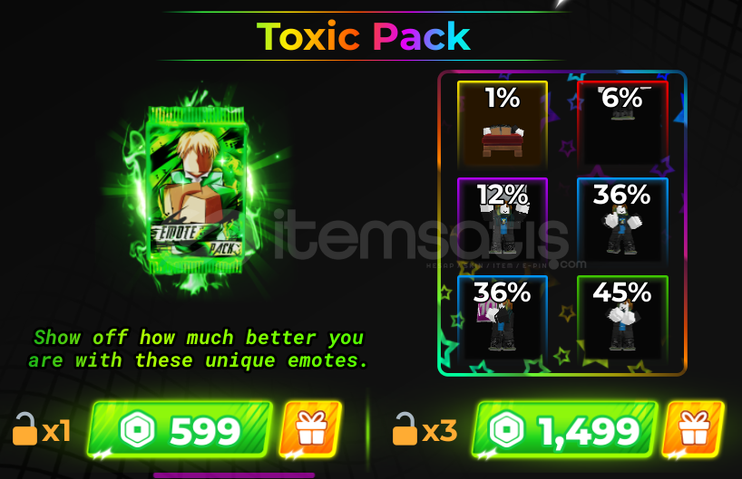 Volleyball Legends Toxic Pack x3 Volleyball Legends Toxic Pack x3