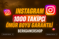 ⭐[HIZLI] İnstagram 1.000 Gerçek Takipçi⭐