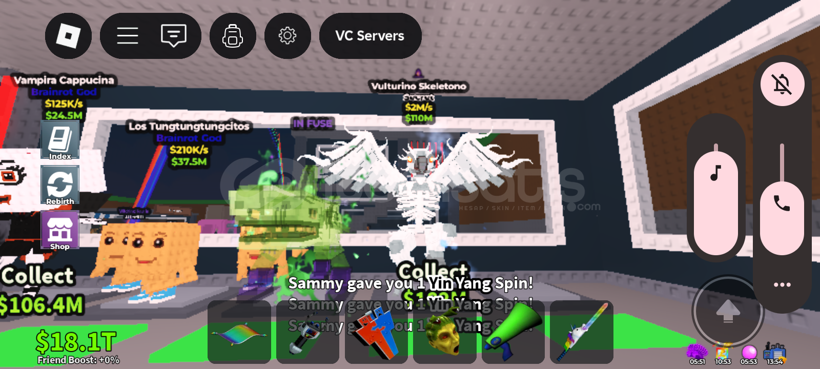 Vultirino skeleteno Vultirino skeleteno