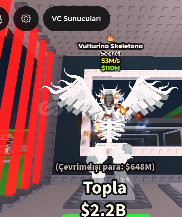 VULTURİNO SKELETONO+EVENTLİ! VULTURİNO SKELETONO+EVENTLİ!