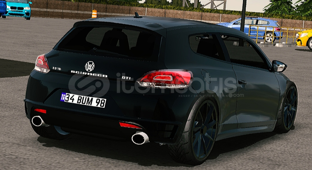 VW SCİROCCO + HD LOGO + TR PLAKA + YAZILIM  VW SCİROCCO + HD LOGO + TR PLAKA + YAZILIM