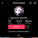 ⭐19K+ Takipçili Tertemiz TikTok Hesabı Satılık